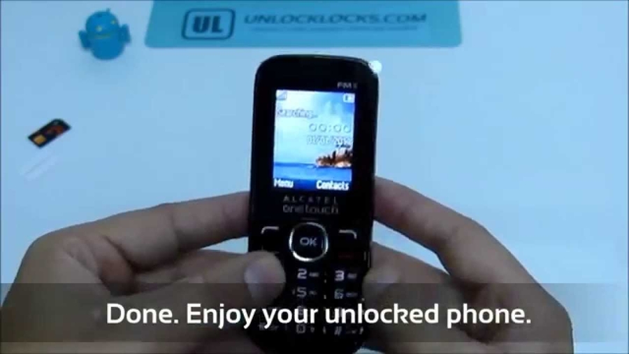 alcatel unlock code calculator online